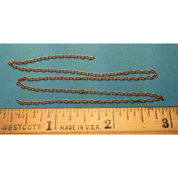 A-Line 29218 Tie Down Chain - Brass 15 Links Per Inch HO Scale