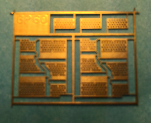 A-Line 29244 Brass Diesel Steps : Railpower Shells GP60B / GP60M HO Scale