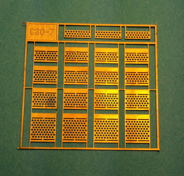 A-Line 29245 Brass Diesel Steps : Railpower Shells C30-7 HO Scale