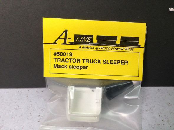 A-Line 50019 Sleeper For American Semi Tractors - Mack Style HO Scale