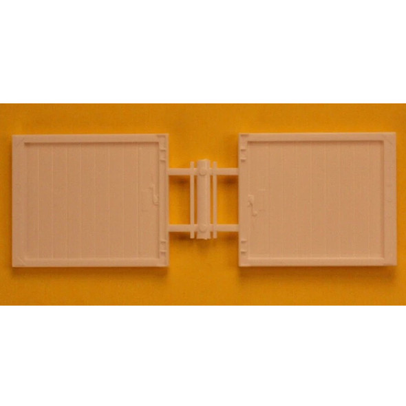 A-Line 50156 Rear Trailer Doors Roll-Up 102" Wide Pkg (2) HO Scale