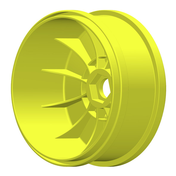 GRP GH98Y 1: 6 BU-BIG - Wheel 132mm Y Yellow - Fixing w/ Hexagon 24mm (2)