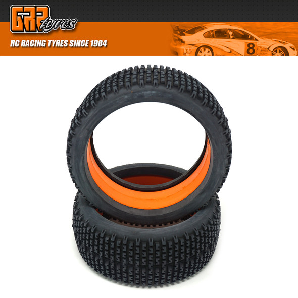 GRP GW90-P3 1:6 BU-BIG - MICRO - P3 Medium - 180mm Donut Tire w/ Insert (2)