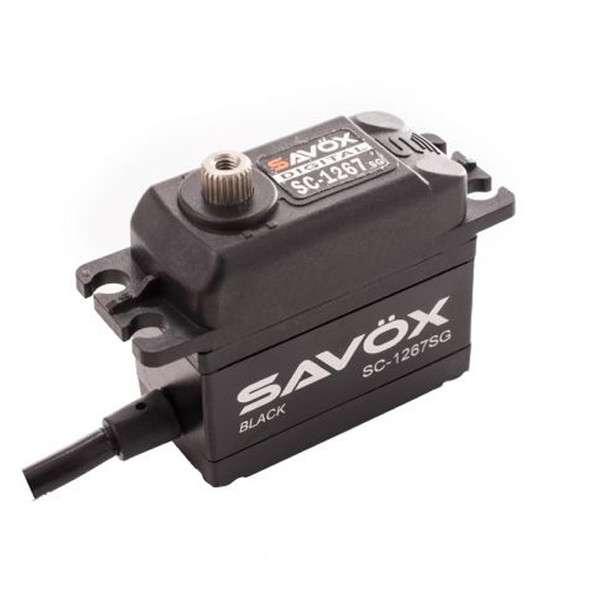 Savox SC-1267SG Black Edition Super Speed Steel Gear Servo High Voltage