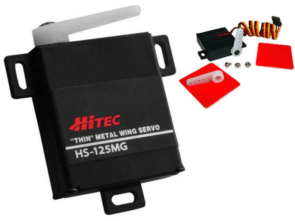 Hitec HS-125MG Slim Metal Gear Wing Servo U HS125MG/HS125/125MG/125