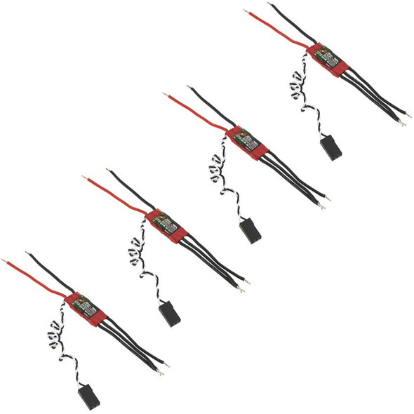 Hitec Energy Rotor 18AMP 2-4S LiPo Brushless ESC (4PK) : Multirotors 61084