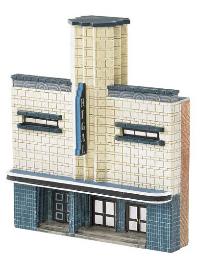 Bachmann Resin Front Regal Cinema N Train Building Facade 35054