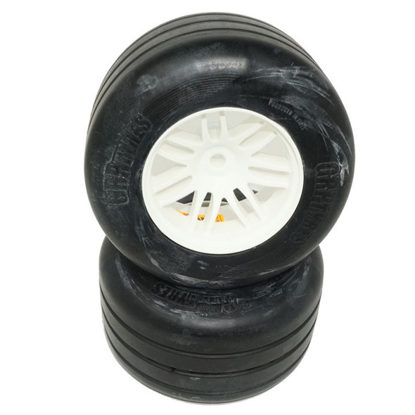 GRP GWH66-M3 1:5 F1 - W66 REVO NEW Rear - M3 Medium Tire w/ White Wheel (2)