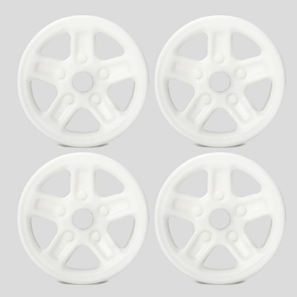 Orlandoo Hunter Model Universal Wheel Rims version 8 White (4)