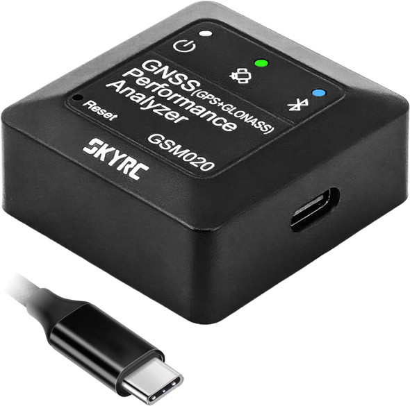 SKYRC GSM020 GPS+GLONASS RC Car Speed Meter Performance Analyzer Data Logger