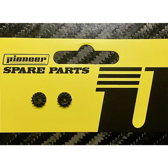 Pioneer GR200475 7mm Pinion Gear - 13T (Pack of 2) : 1/32 Slot Car