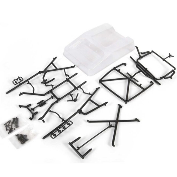 Axial AXI230007 Roll Cage Set w/ Clear Inner Bed Panels : SCX10 II 1955 Ford F-100