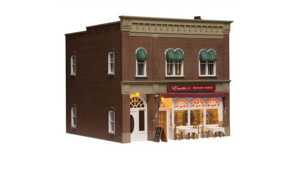 Woodland Scenics Emilio's Italian Restaurant - O Scale