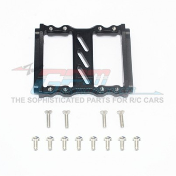 GPM Racing Aluminum Front Servo Mount Black : 1/10 Enduro Sendero