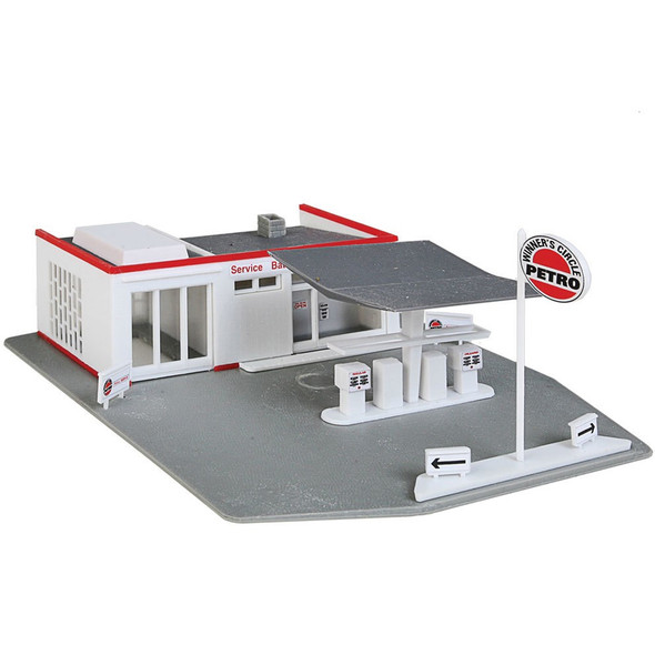 Walthers Trainline 931-920 Gas Station Kit HO Scale