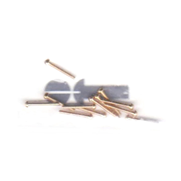 Walthers 947-1005 #00-90 Brass Round Head Machine Screw 3/8" x .047" (12)