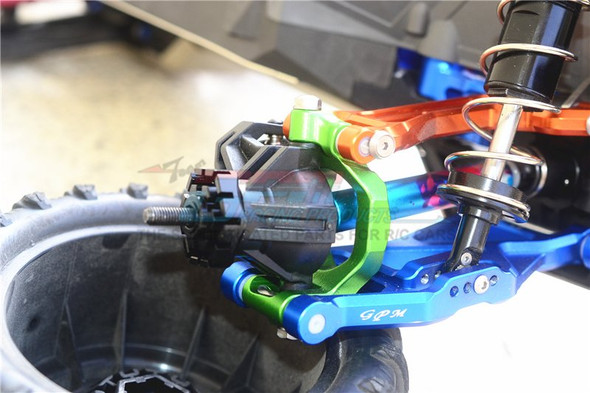 GPM Harden Steel F/R Adj CVD Drive Shaft+Hex Adapter Splatter Paint : Maxx