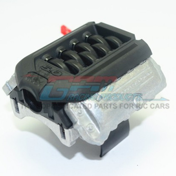 GPM Racing V8 5.0 Engine Radiator w/ Cooling Fan 2S Version (1Pc) : 1/10 RC GPM Racing V8 5.0 Engine Radiator w/ Cooling Fan 2S Version (1Pc) : 1/10 RC