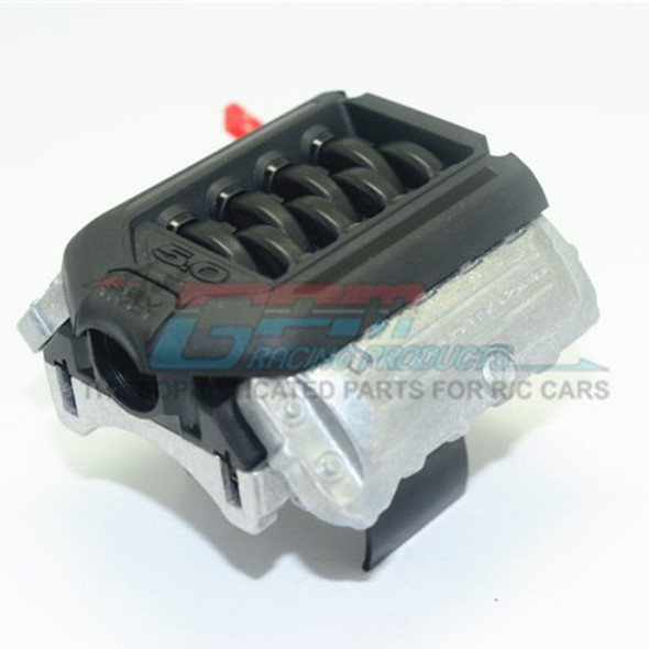 GPM Racing V8 5.0 Engine Radiator w/ Cooling Fan 3S Version (1Pc) : 1/10 RC GPM Racing V8 5.0 Engine Radiator w/ Cooling Fan 3S Version (1Pc) : 1/10 RC