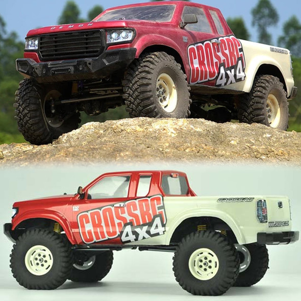 Cross RC CZRVR4B VR4B 1/10 Demon 4x4 Crawler Kit - Lexan Body Steel Rims