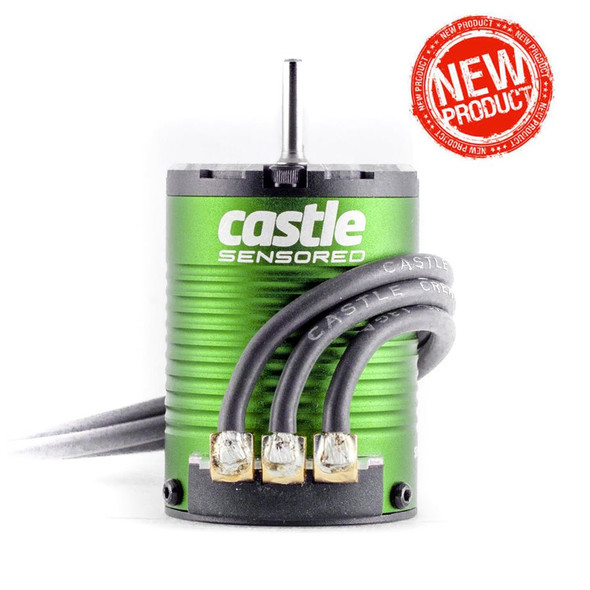 Castle Creations 4-Pole 1406-5700KV Smart Sensored Brushless Motor : 1/10 Scale