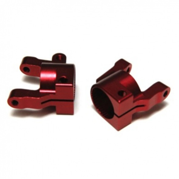 STRC STA31382R Aluminum Front C-Hub Red (2) : Axial SCX10 II