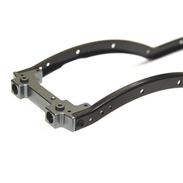 STRC STA31392GM Aluminum Front Bumper Mount/Chassis Brace Gun Metal : SCX10 II STRC STA31392GM Aluminum Front Bumper Mount/Chassis Brace Gun Metal : SCX10 II