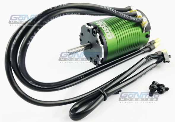 Castle Creations 1410 1Y 4-Pole 3800Kv with 5mm Shaft Sensored Brushless Motor