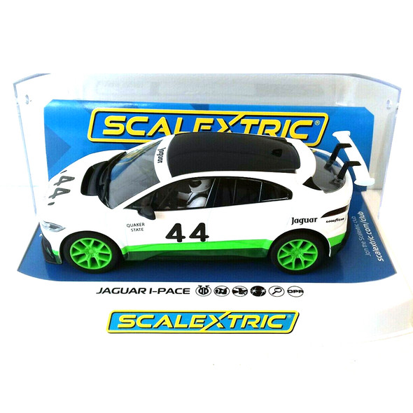 Scalextric C4064 Jaguar I-Pace Group 44 Heritage Livery 1/32 Slot Car