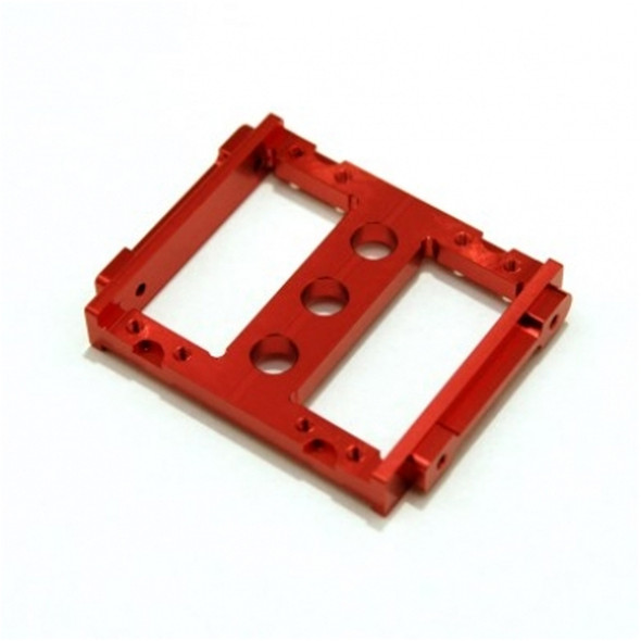 STRC STC42004R Aluminum Heavy Duty Servo Mount Tray Red : Associated Enduro STRC STC42004R Aluminum Heavy Duty Servo Mount Tray Red : Associated Enduro