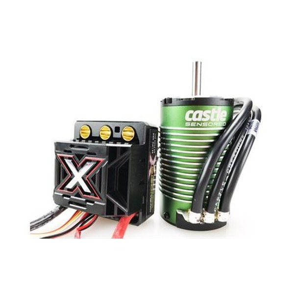 CASTLE CREATIONS MAMBA MONSTER X 25.2V ESC, 8A PEAK BEC W / 1512-1800KV SENSORED MOTOR