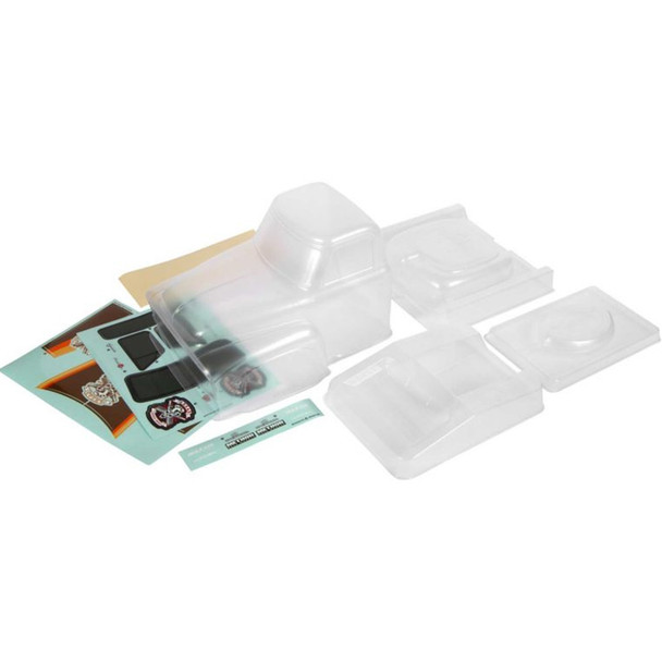 Axial AXI230006 Clear Body Outer Panel Set : SCX10 II 1955 Ford F-100