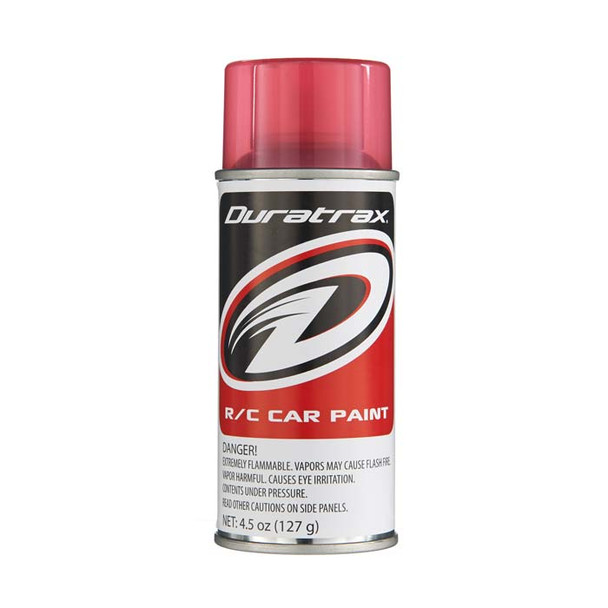 Duratrax PC271 Polycarbonate Paint Spray Candy Red 4.5 oz RC Trucks/Cars Bodies
