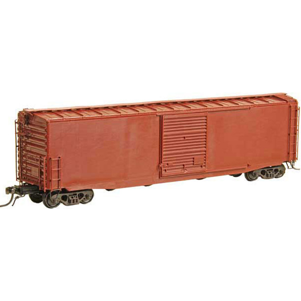 Kadee #4121 50' PS-1 Hydrocushion Boxcar Kit Car w/ 9' Door & Roof Walk HO Scale