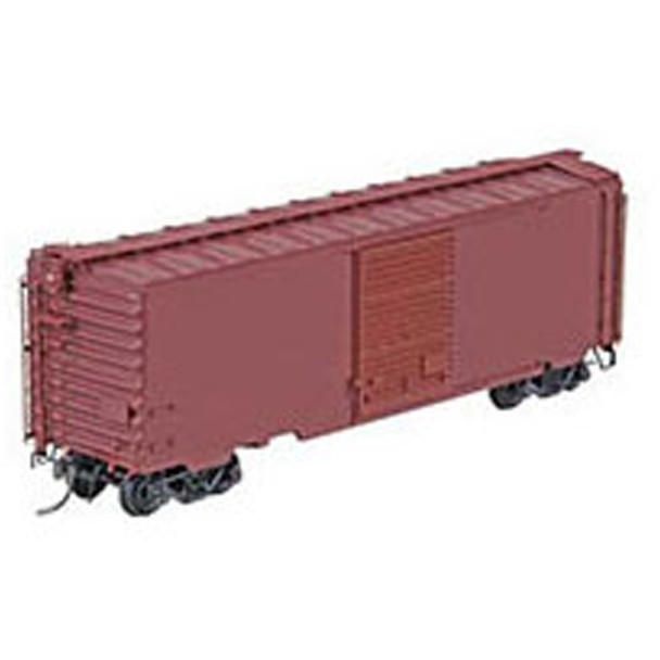 Kadee #5200 Undecorated Post 1954 Wide Tab 40' PS-1 Boxcar Red HO Scale