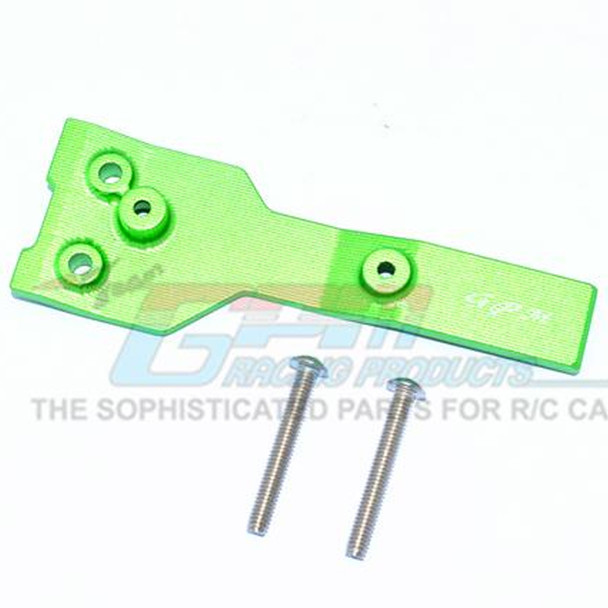 GPM Racing Aluminum Rear Chassis Link Protector (3Pcs) Set Green : Maxx