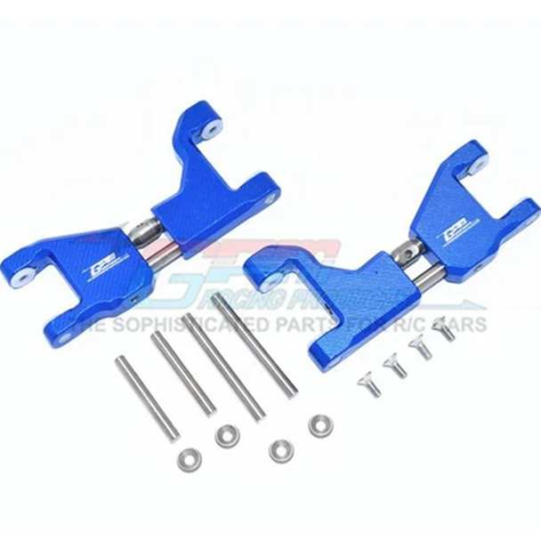 GPM Stainless Steel+ Alum Supporting Mount w/ Front / Rear Upper Arms Blue : Maxx