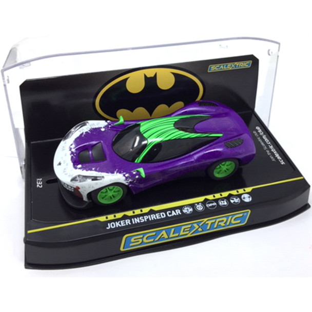 Scalextric C4142  Joker Inspired Car 1/32 Slot Car