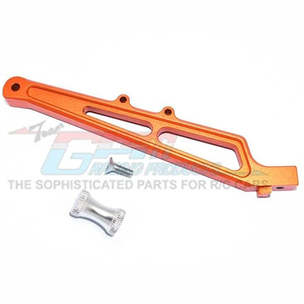 GPM Racing Aluminum Rear Chassis Brace & Collar Orange : Limitless / Infraction