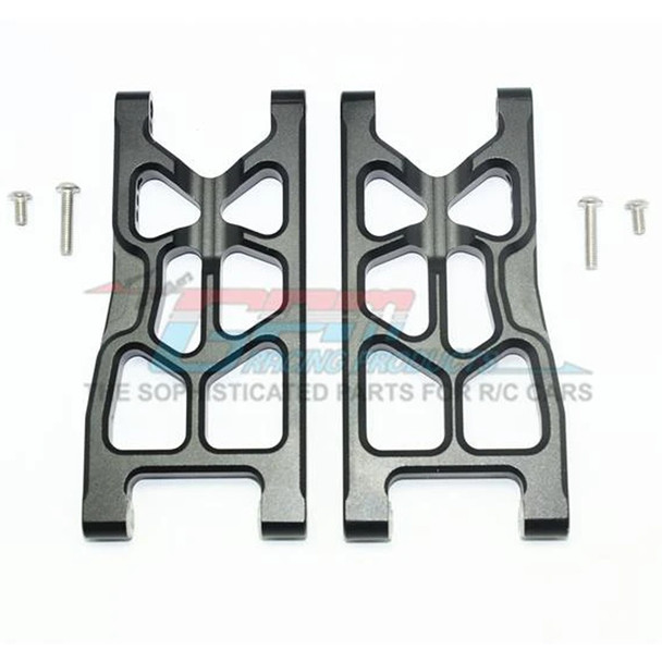 GPM Racing Aluminum Rear Lower Arms Black : 4x4 Granite / Big Rock