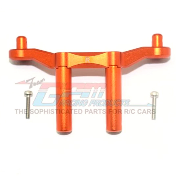 GPM Racing Alum Rear Body Mount & Post Orange : 4X4 Granite / Big Rock Crew Cab