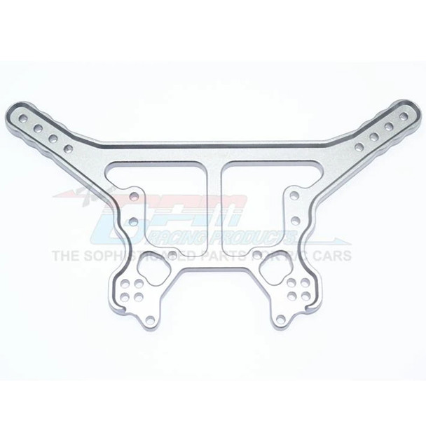GPM Racing Aluminum Rear Damper Plate (1Pc) Grey : Kraton / Outcast / Talion