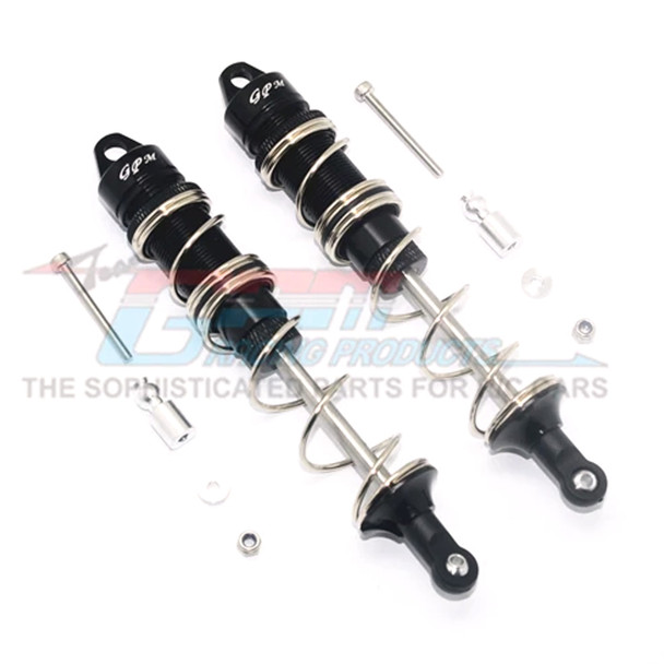 GPM Alum Rear Double Section Spring Dampers 135mm Black : Kraton/Outcast/Notorious