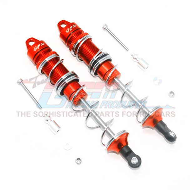 GPM Alum Rear Double Section Spring Dampers 135mm Orange : Kraton/Outcast/Notorious