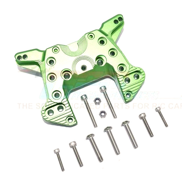 GPM Racing Aluminum Front Shock Mount Green : 1/5 KRATON 8S BLX Monster Truck
