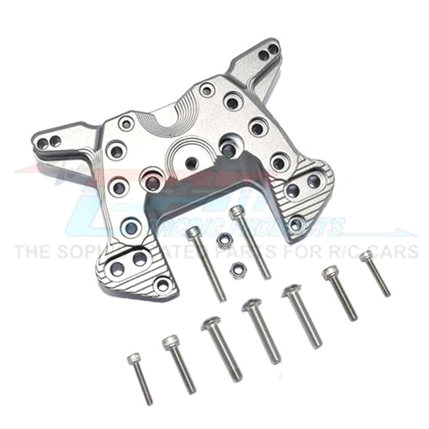 GPM Racing Aluminum Front Shock Mount Grey : 1/5 KRATON 8S BLX Monster Truck