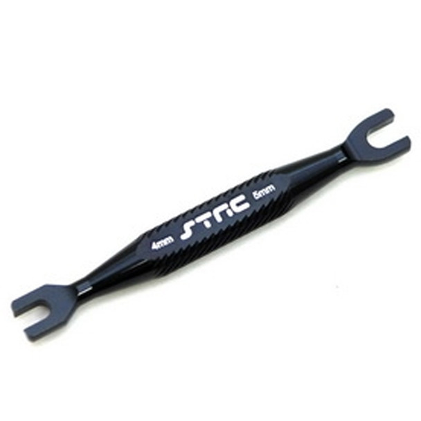 STRC ST5475BK Aluminum 4mm/5mm Universal Turnbuckle Wrench Black