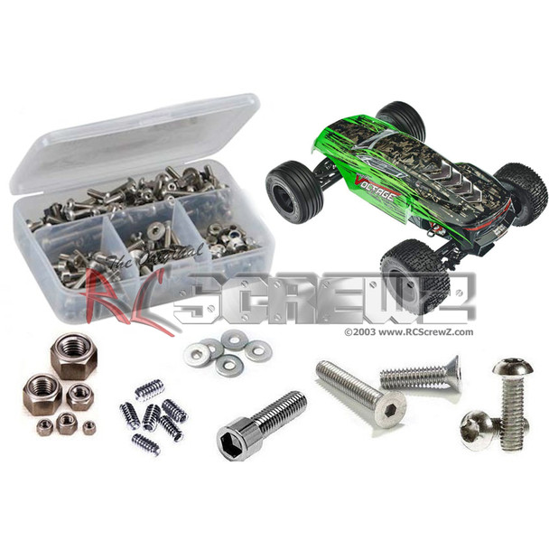 RC Screwz ARA025 Arrma Fazon Voltage 1/10th Stainless Screw Kit