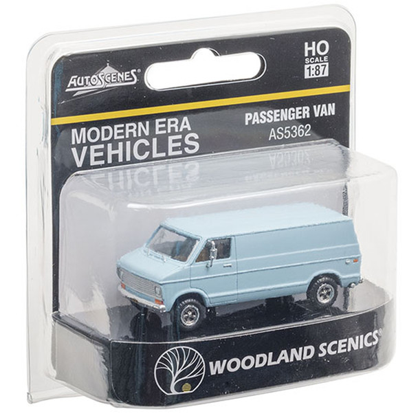 Woodland Scenics AS5362 Modern Era Vehicles Passenger Van HO Scale