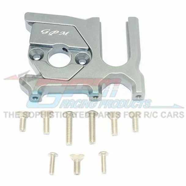 GPM Alum Center Diff Rear + Motor Mount Grey : Kraton / Outcast / Notorious / Typhon